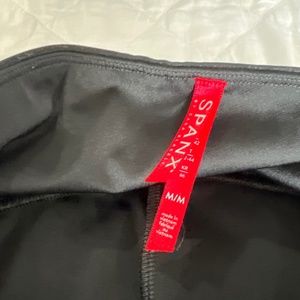 Faux leather leggings